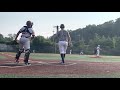 81mph fastball and back door cutter strikeout!!