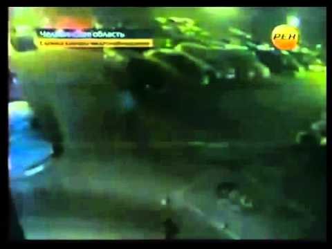 Drunk Cayenne Driver Takes Parking Into His Own Hands