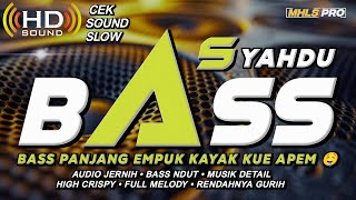 Download lagu DJ CEK SOUND SYAHDU FULL BASS SLOW TERBARU 2025 BASS RENDAH PANJANG EMPUK (MHLS PRO) mp3 Download lagu DJ CEK SOUND SYAHDU FULL BASS SLOW TERBARU 2025 BASS RENDAH PANJANG EMPUK (MHLS PRO) mp3