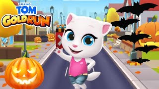 Talking Tom Gold Run Halloween 2025 - Talking Angela