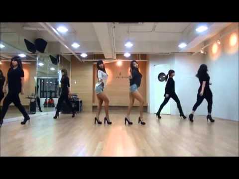SISTAR19 -GONE NOT AROUND ANY LONGER- dance practice
