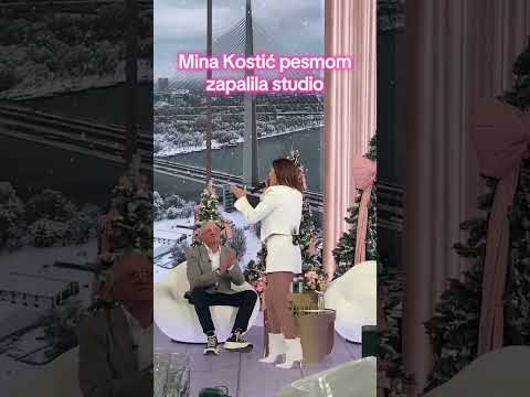 Mina Kostić pesmom zapalila studio