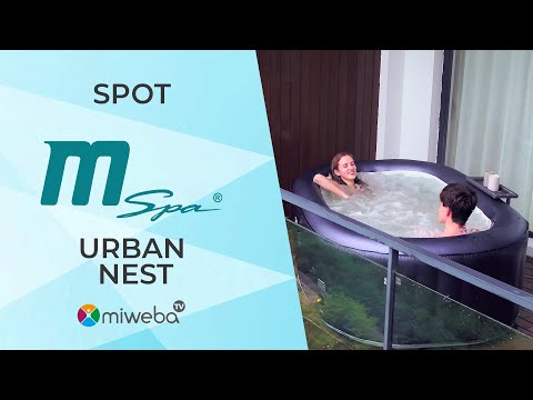 MSpa NEST: Perfekter Whirlpool für 2 🌊 STAY SAFE - ENJOY YOUR HOME | Wellness Zuhause 2022 | MIWEBA