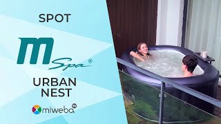 MSpa NEST: Perfekter Whirlpool für 2 🌊 STAY SAFE - ENJOY YOUR HOME | Wellness Zuhause 2022 | MIWEBA