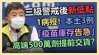 疫苗荒！高端提前交貨？陳時中14時說明