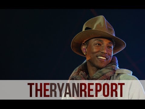 Pharrell Racks The Focus On Controversial "Blurred Lines" - The Ryan Report