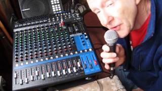 Video thumbnail for YAMAHA MG16XU Mixer by John martin