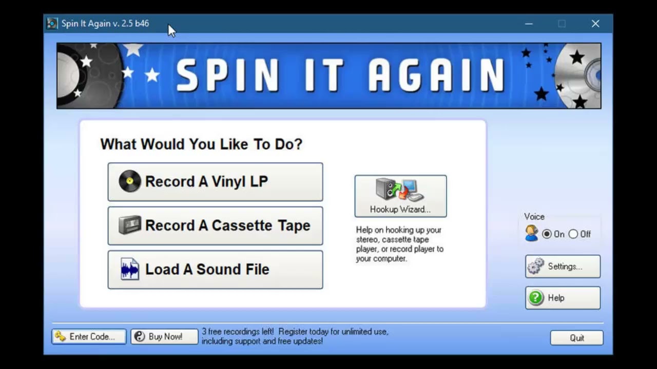 Acoustica Spin It Again Product Demo