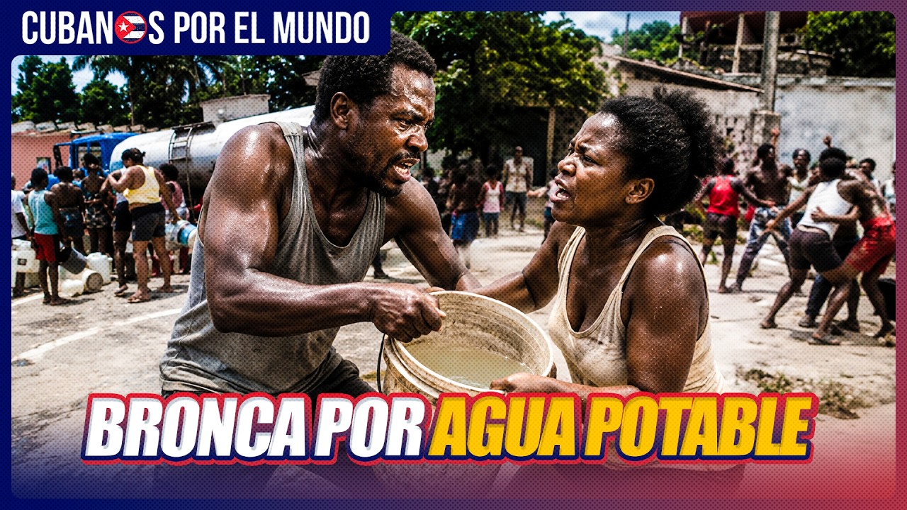 Cuba: vecinos se enfrentan por agua tras largos apagones