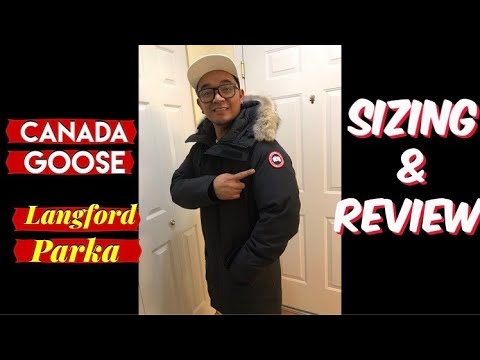 Canada goose LANGFORD PARKA SIZING AND REVIEW