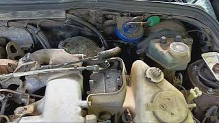 1987 Mercedes-Benz 190D 2.5 Turbo Engine Idle