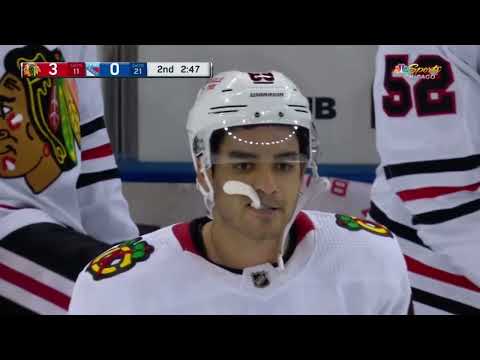 Barclay Goodrow drops the gloves with Connor Murphy (2022 NHL)