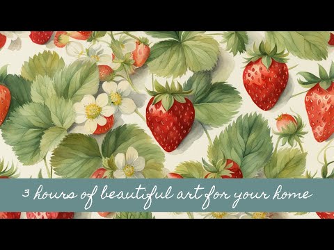 Cute Strawberry Background