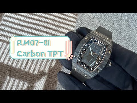 Unboxing Richard Mille’s RM07-01 Carbon TPT Lady version