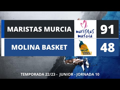 2022 / J10 / 2a Parte / Maristas Murcia 91- 48 Molina Basket