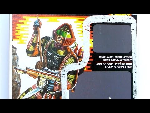 QUICK LOOK at 1990 Rock-Viper (Cobra Mountain Trooper)