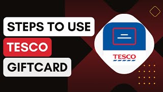 Tesco Gift Card How To Use !
