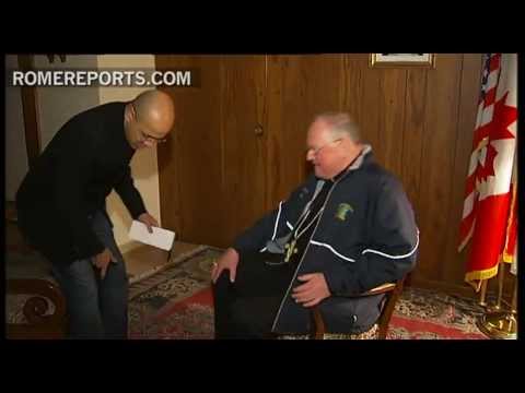 Click to Watch the Cardinal Designate Timothy Dolan Addresses Pope and Cardinals During Day of Prayer and Reflection video