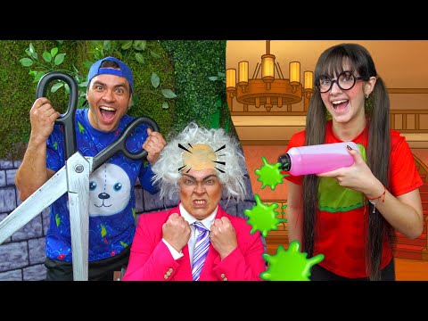 LUCCAS NETO SCARES THE SCARY TEACHER