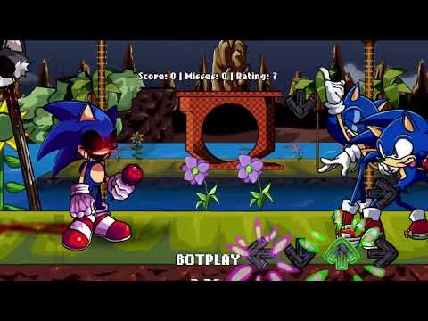 Too Slow Rerun But It's Xenophanes vs Sonic | FNF COVER