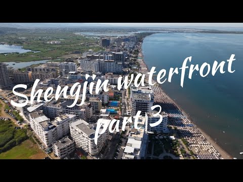 Shëngjin Beach & Waterfront 🇦🇱 | Stunning Drone Tour of Albania's Coastal Gem (4K)