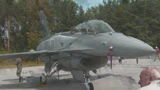F-16 Tiger Demo Team Poland video