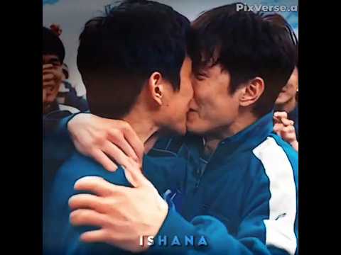 They hug each other 😭🎀||Squid game 2 - 001 & 456|| Ai hug|| #squidgame2  #frontman  #456  #001