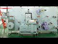 370mm Narrow Web Sticker Paper/Adhesive/Label Roll To Roll Semi-Rotary Die Cutting Machine