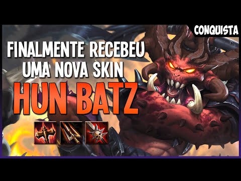 Finalmente uma SKIN NOVA pra ele | HUN BATZ JG (Conquista Casual Smite Brasil) ft. Gabi