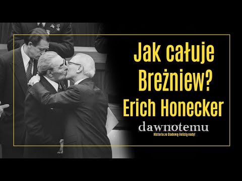 long ago - How does Brezhnev kiss? - Erich Honecker