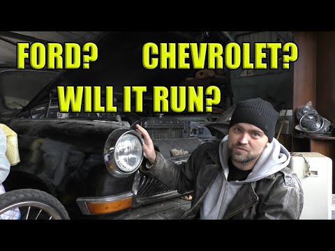 GAZ 21 Engine start and Test ride