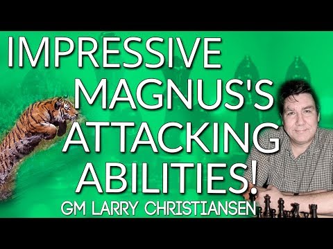 Magnus Carlsen's Insane Attacks 😜 by GM Larry Christiansen