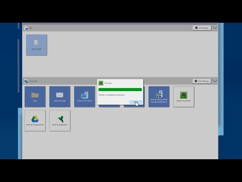 Scanning to WebDAV, SharePoint, Evernote, Google Drive, & SugarSync