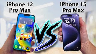 iPhone 15 Pro Max Vs iPhone 12 Pro Max REVIEW of Specs!