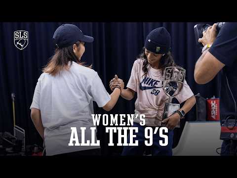 TOP MOMENTS IN WOMEN’S SLS HISTORY! ALL THE 9’s - Rayssa Leal, Leticia Bufoni, Chloe Covell & more…