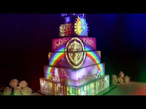 MAGIC CAKE TOMORROWLAND, video mapping en cakes, dulces y pasteles