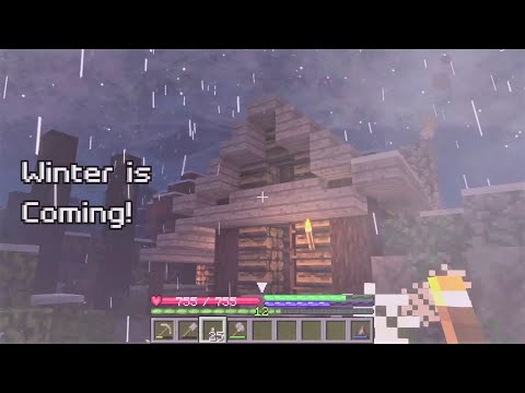 Terrafirmacraft Poetica S1-E10 - Winter is Coming!