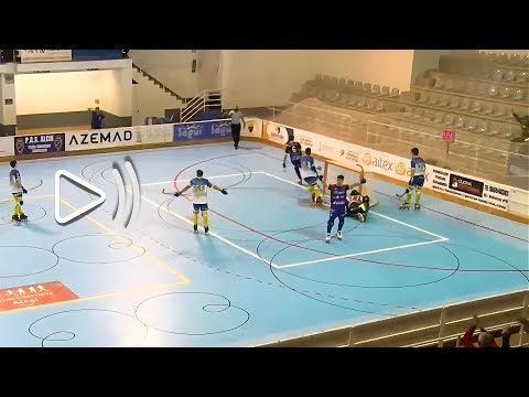 Aitex PAS Alcoi - CH Caldes Recam Làser, partit de la Jornada 4 de OK Liga, temporada 2025/2026