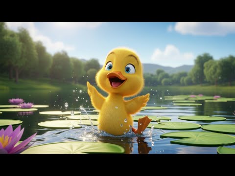 🦆 O rățușcă mică mică – Cântecel pentru copii 🦆