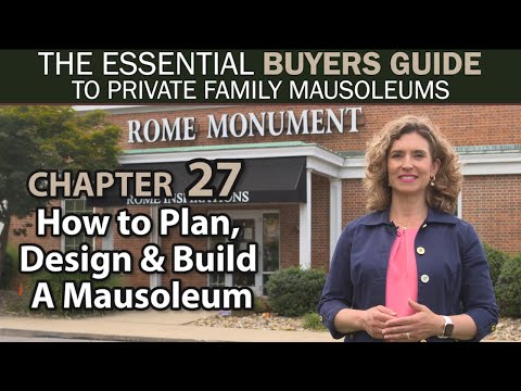 How To Plan, Design And Build Your Family Mausoleum