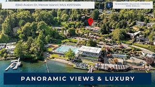 Panoramic Views & Luxury | 8340 Avalon Dr, Mercer Island
