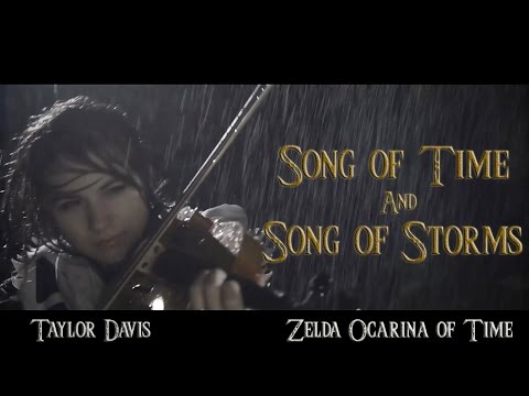 Song of Time and Song of Storms (Zelda OoT) Violin Cover - Taylor Davis