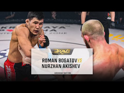 Roman Bogatov vs Nurzhan Akishev | FREE MMA Fight | BRAVE CF 46