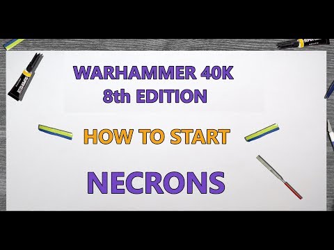 Warhammer 40k 8th Edition - How To Start - Necrons