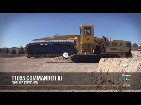 T1055 Commander 3 Pipeline Trencher _ Vermeer Underground Equipment