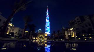Burj Khalifa June LED Show