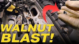 Why Direct Injection Needs Walnut Blasting
