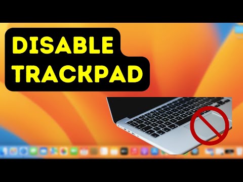 Disable Trackpad Macbook