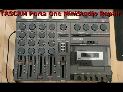 TASCAM Porta One MiniStudio Repair Video Lo-Fi