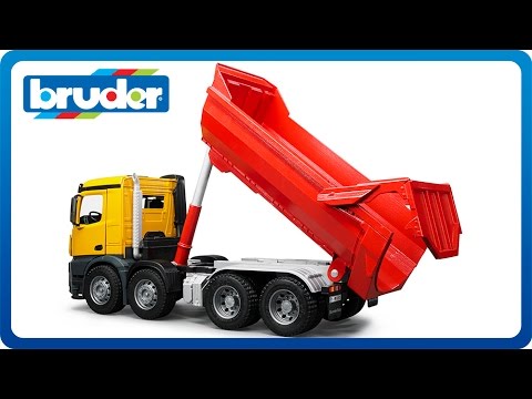 video-Sklápač Mercedes Benz Arocs BRUDER